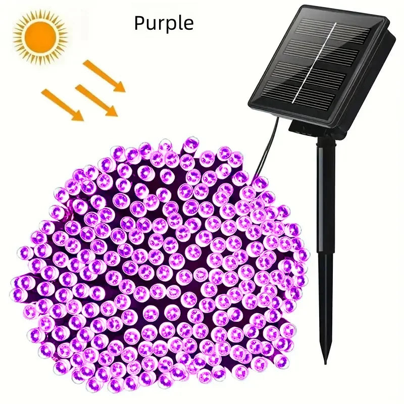 Outdoor Solar Light String LED Holiday Decoration, light String Solar Fairy Light