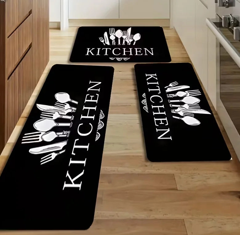 Soft Kitchen Carpet Soft Floor Mat Running Carpet Living Room Bedroom Carpet Kitchen Corridor Bathroom Washing Machine Carpet