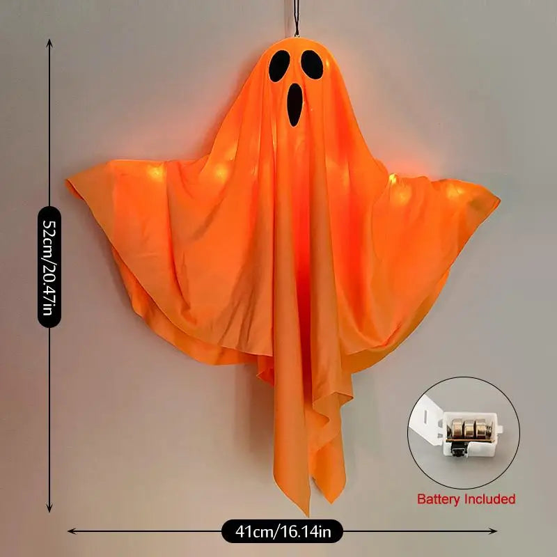 Halloween Party LED Glow Ghost Home Indoor Outdoor Decoration Supplies