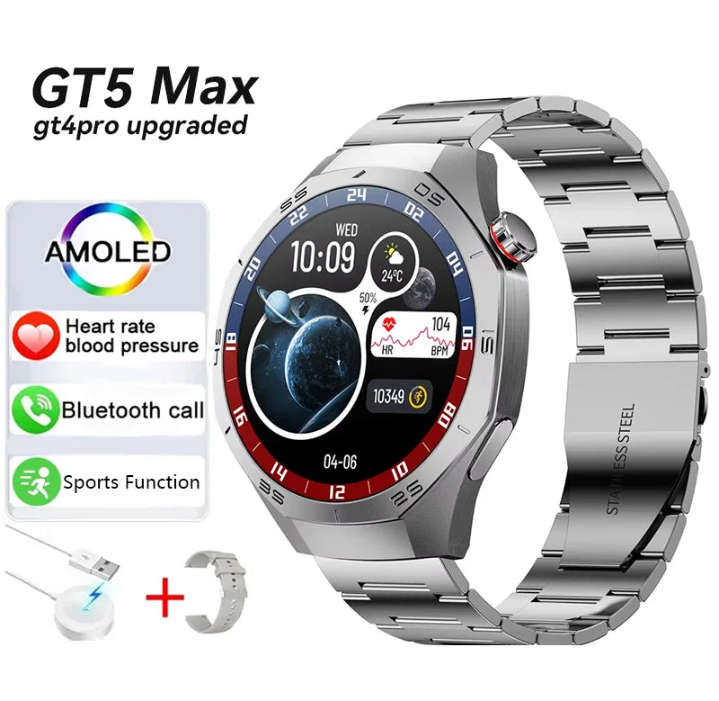 2026 New Bluetooth Smart Watch with Call Function 1.52-inch Customizable Dial Sor Men Women with Health Monitor