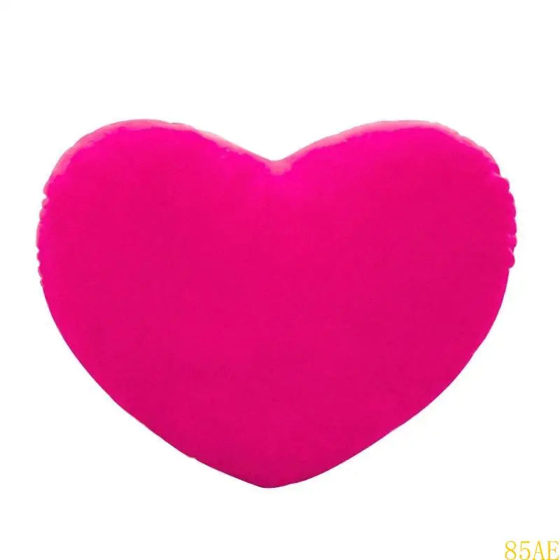 15cm Heart Shape Decorative Throw Pillow PP Cotton Soft f