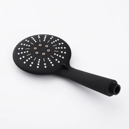 Free Shipping 3 Function Matte Black Hand Held Shower Head Wall Mounted Shower Set With Hose and Shower Holder