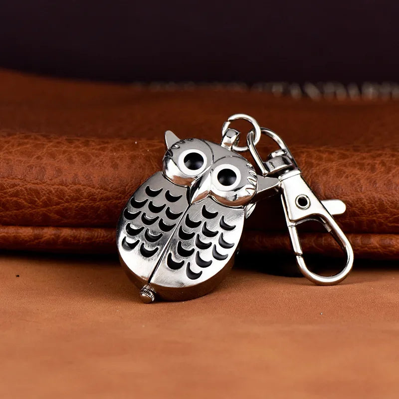 Quartz Pocket Watch Keychain Pendant Chest Watch