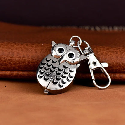 Quartz Pocket Watch Keychain Pendant Chest Watch
