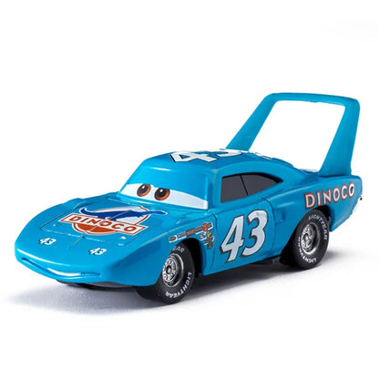 Cars toy Pixar Cars Toy Lightning McQueen Jackson Storm Mater Sally Sheriff 1:55 Diecast Model Car Toy