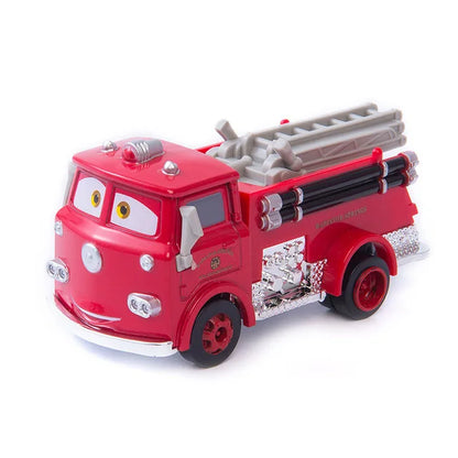 Cars toy Pixar Cars Toy Lightning McQueen Jackson Storm Mater Sally Sheriff 1:55 Diecast Model Car Toy