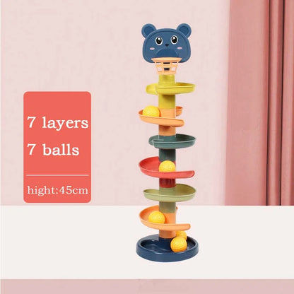 Montessori Baby Toy Rolling Ball Children Montessori Educational Games For Babies