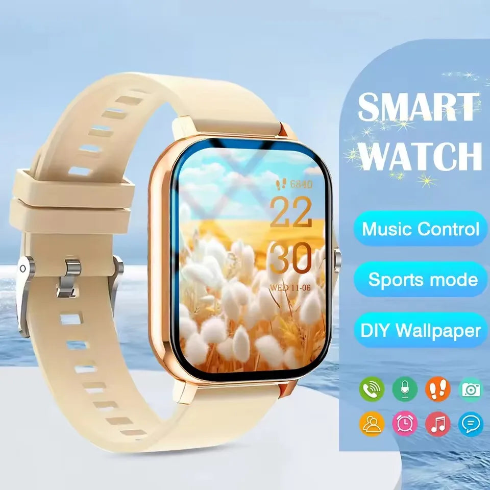 Men Women Smart Watch 1.83'' Waterproof Fitness Sports Watch Answer Call Sleep Sport Pedometer Information Alerts Smartwatch New