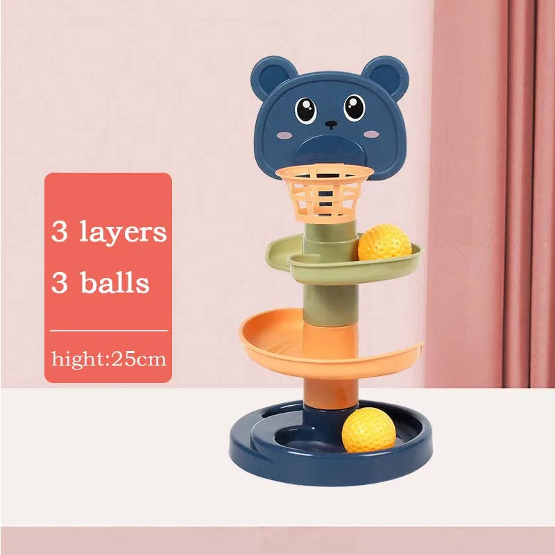 Montessori Baby Toy Rolling Ball Children Montessori Educational Games For Babies