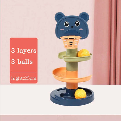 Montessori Baby Toy Rolling Ball Children Montessori Educational Games For Babies