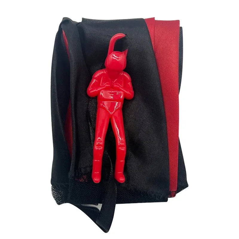 Hand Throwing Parachute Toy Outdoor Flying Parachute Men with Mini Soldier Toys Boys and Girls Children Gifts Flying Parachute