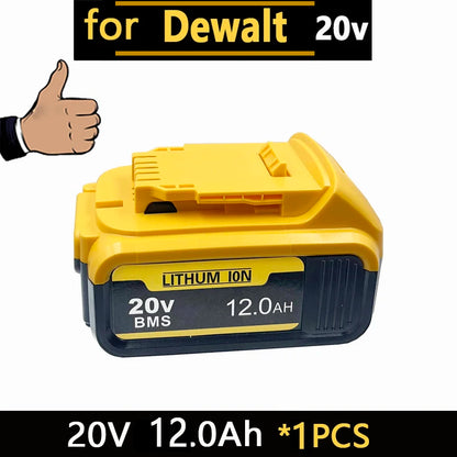 Original 20V for DeWalt battery 6Ah/12Ah   replaces  DCB200 DCF860 Dcd796 DCG406 DCF880 DCF512 DCD805