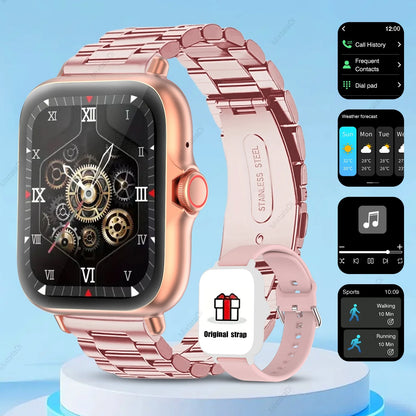 1.83'' Smart Watch with Message Answer Call Sleep Monitoring Sports Pedometer For iPhone Android