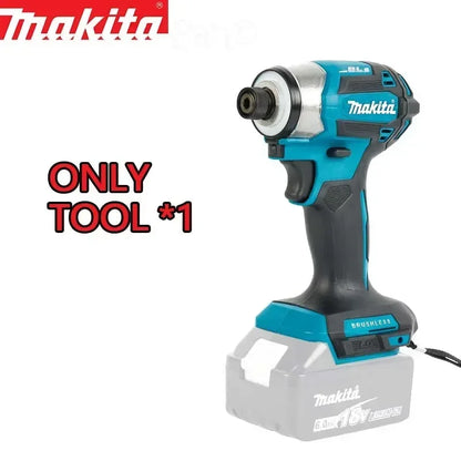 Makita DTD173 18V Cordless Brushless Impact Driver 180Nm Electric Drill Screwdriver with LED Light Multi-function Household Tool