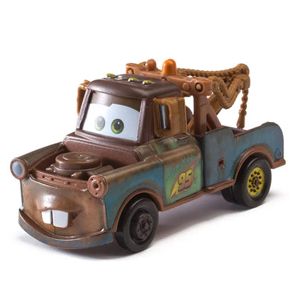 Cars toy Pixar Cars Toy Lightning McQueen Jackson Storm Mater Sally Sheriff 1:55 Diecast Model Car Toy