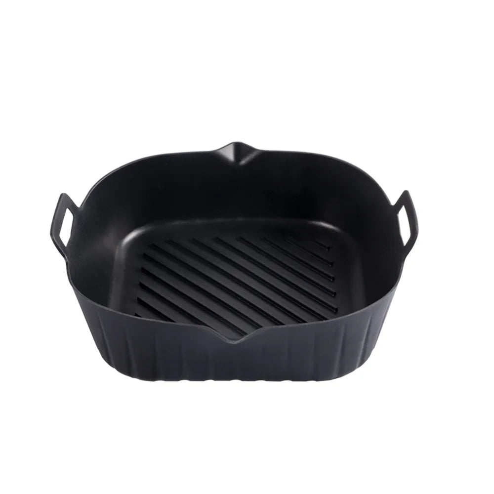 Silicone air fryer special tray food safety