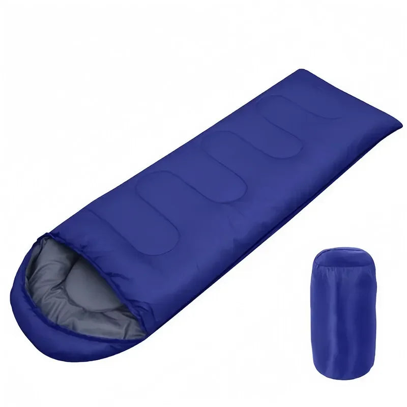Camping Sleeping Bag Lightweight 4 Season Warm Envelope Mummy Cotton Winter Sleeping Bag