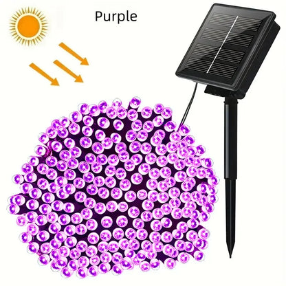 Outdoor Solar Light String LED Holiday Decoration, light String Solar Fairy Light