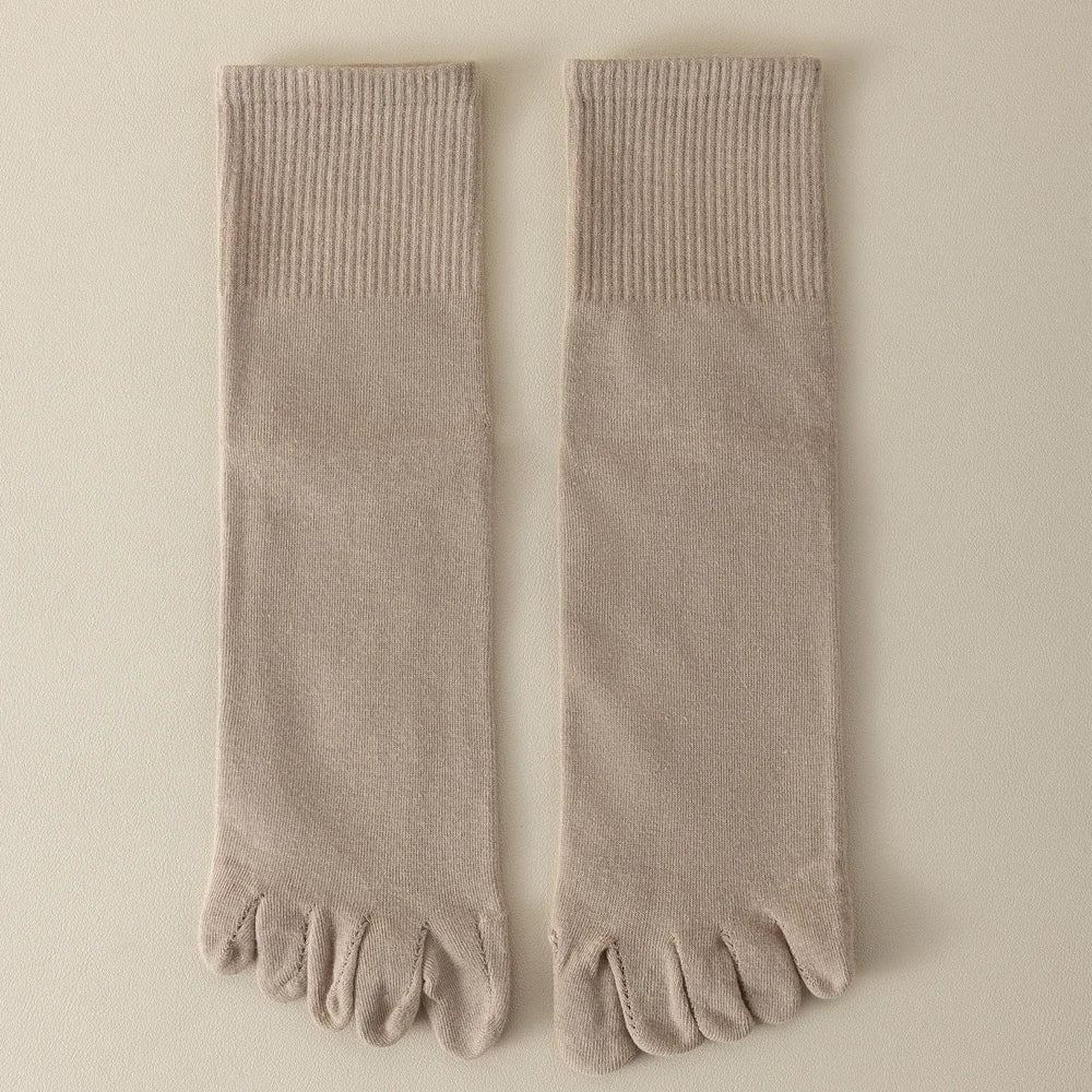 5 Pairs Toe Socks Men High Quality Cotton Five Finger Socks Thin Summer Sports Socks with Separate Finger
