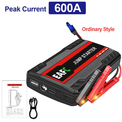Car Jump Starter 2000A/1200A/600A Car Battery Starter Portable Power Bank Charger 12V