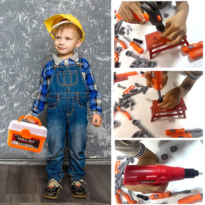 Kids Tool Set Toys 38/41/42 PCS Pretend Play Repair Construction