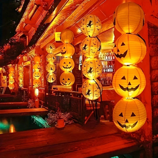 2pcs Halloween Pumpkin Lanterns for Halloween Decoration