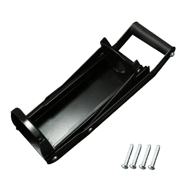 C2 16 Ounces Metal Can Crusher Bottle Opener Heavy Duty Steel Rubber Handle Smasher Kitchen For Beer Cans Bottles Recycling Tool