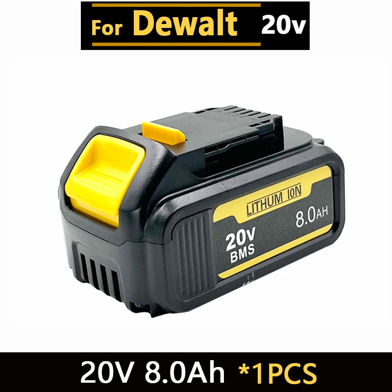 Original 20V for DeWalt battery 6Ah/12Ah   replaces  DCB200 DCF860 Dcd796 DCG406 DCF880 DCF512 DCD805