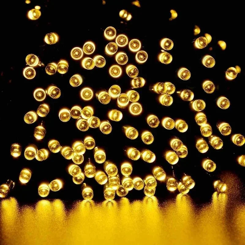 Outdoor Solar Light String LED Holiday Decoration, light String Solar Fairy Light