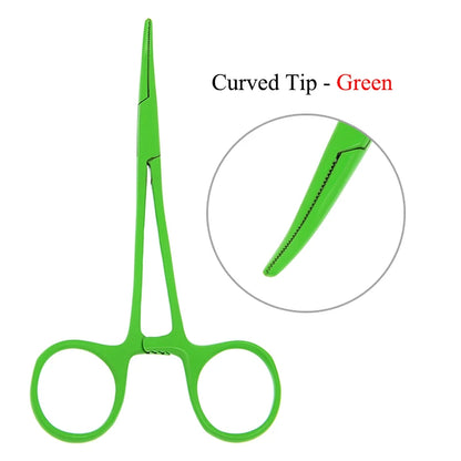 12.5cm New Animals Straight Curved Trauma Shears  Hemostat Forceps