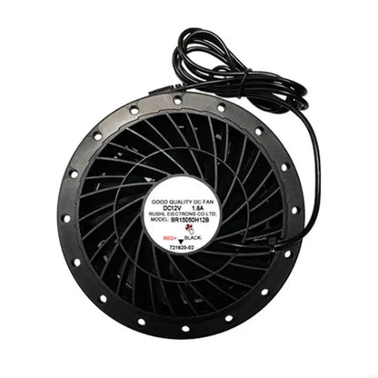 12V Quiet Inline Pipe Ventilation Exhaust Fan For Heating Cooling In Home Garden