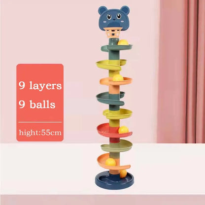 Montessori Baby Toy Rolling Ball Children Montessori Educational Games For Babies