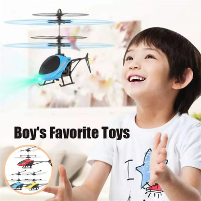 Rechargeable Mini RC Drone Remote Safe Fall-resistant RC Helicopters Drone Children Toys with Different Patterns