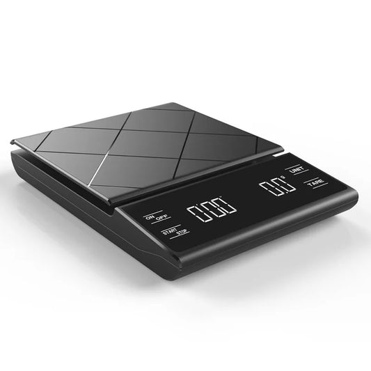 3kg/0.1g Precision Kitchen Scale with Timer-Digital Food Scale