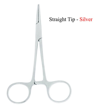 12.5cm New Animals Straight Curved Trauma Shears  Hemostat Forceps