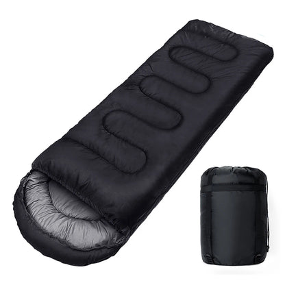 Camping Sleeping Bag Lightweight 4 Season Warm Envelope Mummy Cotton Winter Sleeping Bag