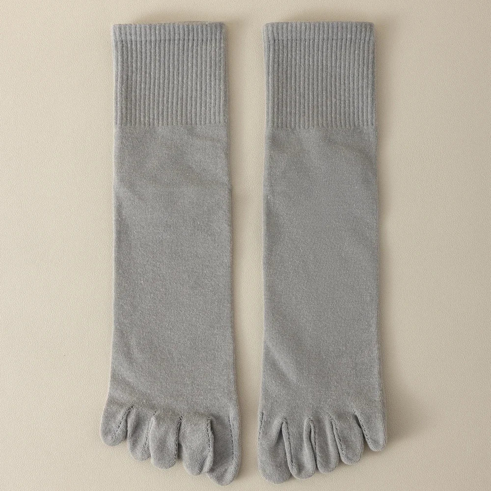 5 Pairs Toe Socks Men High Quality Cotton Five Finger Socks Thin Summer Sports Socks with Separate Finger