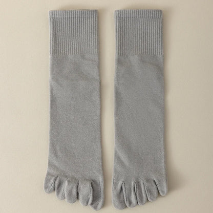 5 Pairs Toe Socks Men High Quality Cotton Five Finger Socks Thin Summer Sports Socks with Separate Finger