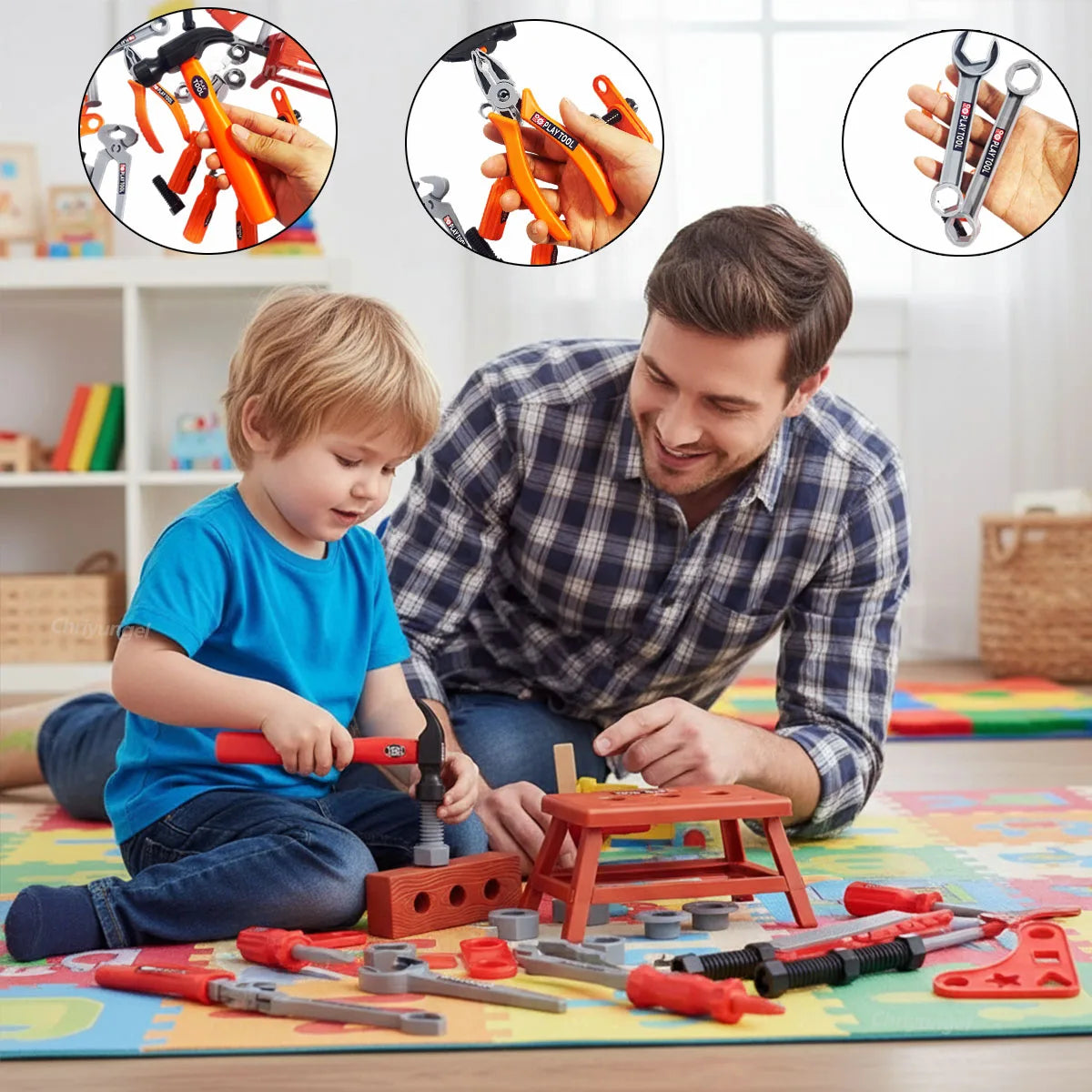 Kids Tool Set Toys 38/41/42 PCS Pretend Play Repair Construction