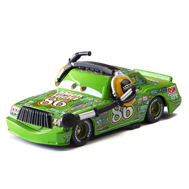 Cars toy Pixar Cars Toy Lightning McQueen Jackson Storm Mater Sally Sheriff 1:55 Diecast Model Car Toy