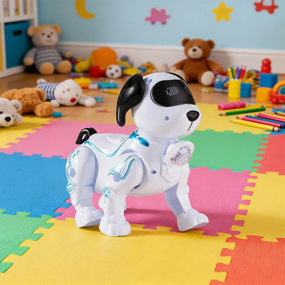 1Piece Intelligent Music Robot Dog Programmable Smart Walking Dancing Kids Birthday Gift for Kids Boys Girls