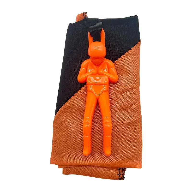 Hand Throwing Parachute Toy Outdoor Flying Parachute Men with Mini Soldier Toys Boys and Girls Children Gifts Flying Parachute
