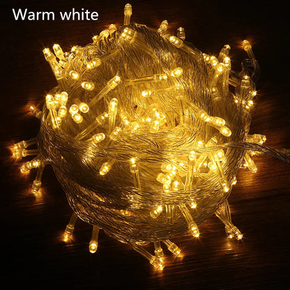 Holiday Led  Lights Outdoor 100M 50M 30M 20M 10M 5MLed String Lights Decoration