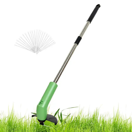 Weed Wacker Weed Eater Cordless with Metal Blade Battery Powered Lightweight