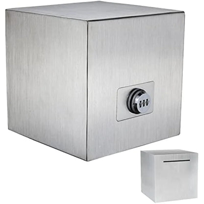 Adult Piggy Bank Reusable Password Piggy Bank Stainless Steel Piggy Bank Helps Save Money