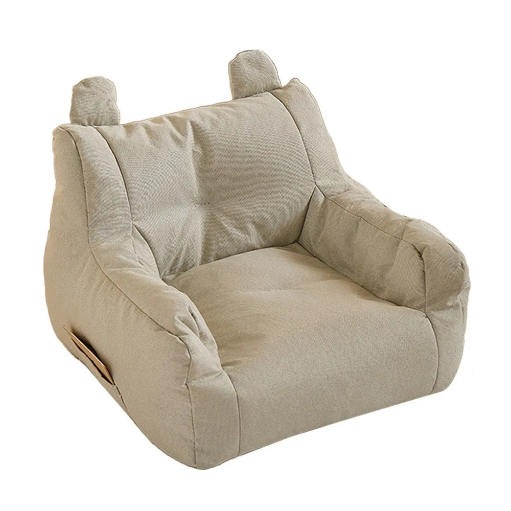 Multicolor Small Sofa Chair 43*40*30cm Fabric Art Children's Sofa High Elastic Foam Sponge Skin Friendly Baby Reading Lazy Sofa