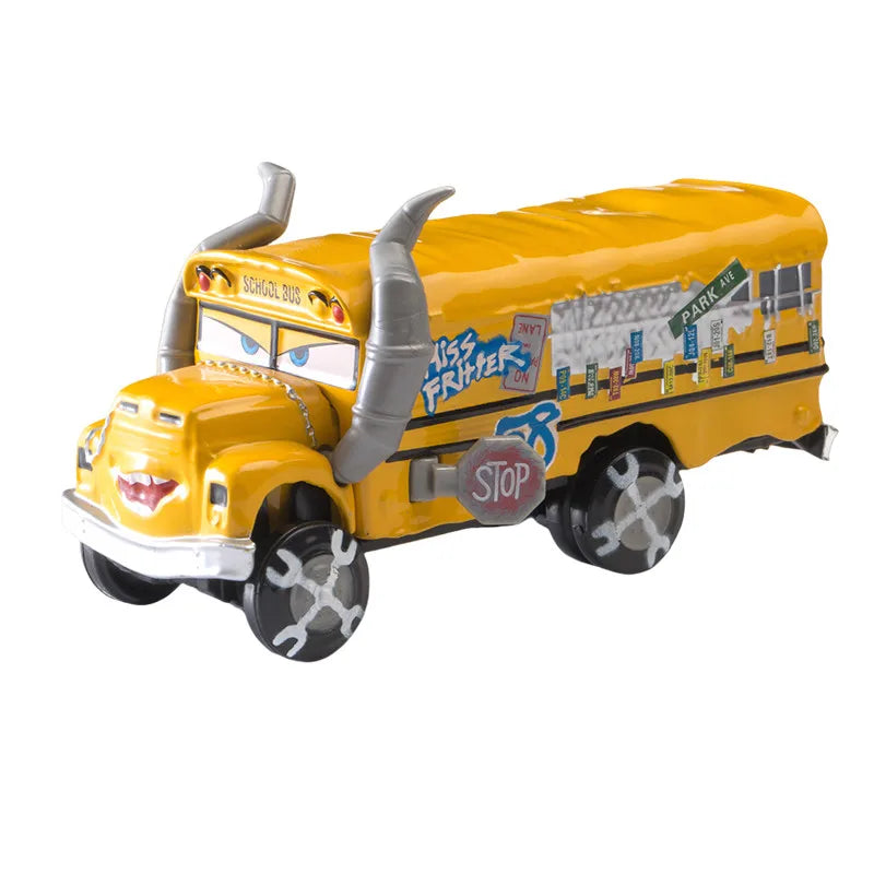 Cars toy Pixar Cars Toy Lightning McQueen Jackson Storm Mater Sally Sheriff 1:55 Diecast Model Car Toy