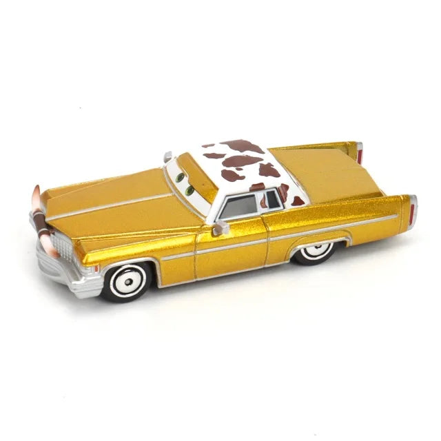 Cars toy Pixar Cars Toy Lightning McQueen Jackson Storm Mater Sally Sheriff 1:55 Diecast Model Car Toy