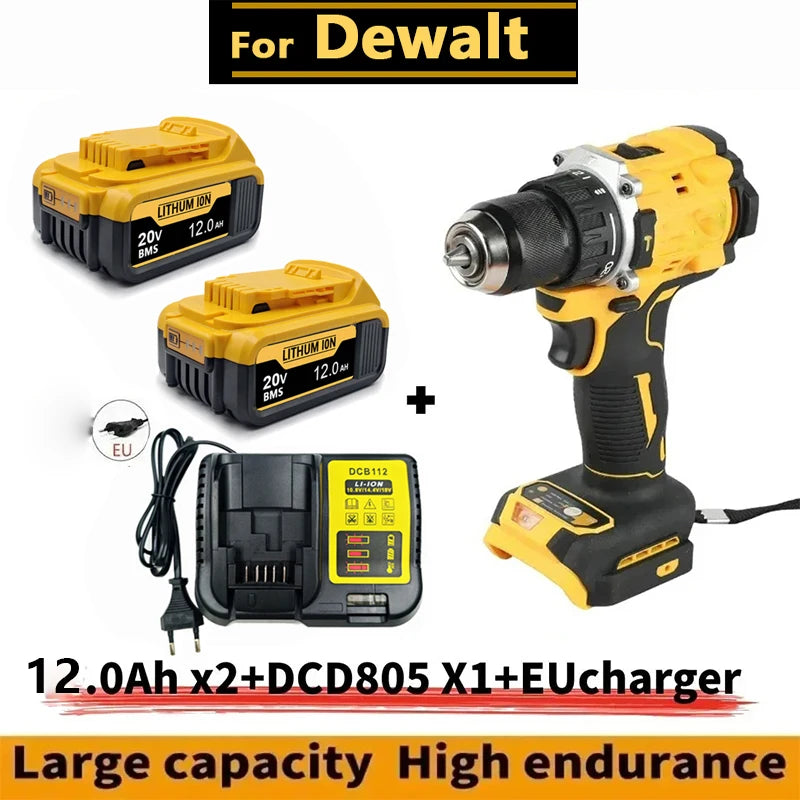 Original 20V for DeWalt battery 6Ah/12Ah   replaces  DCB200 DCF860 Dcd796 DCG406 DCF880 DCF512 DCD805