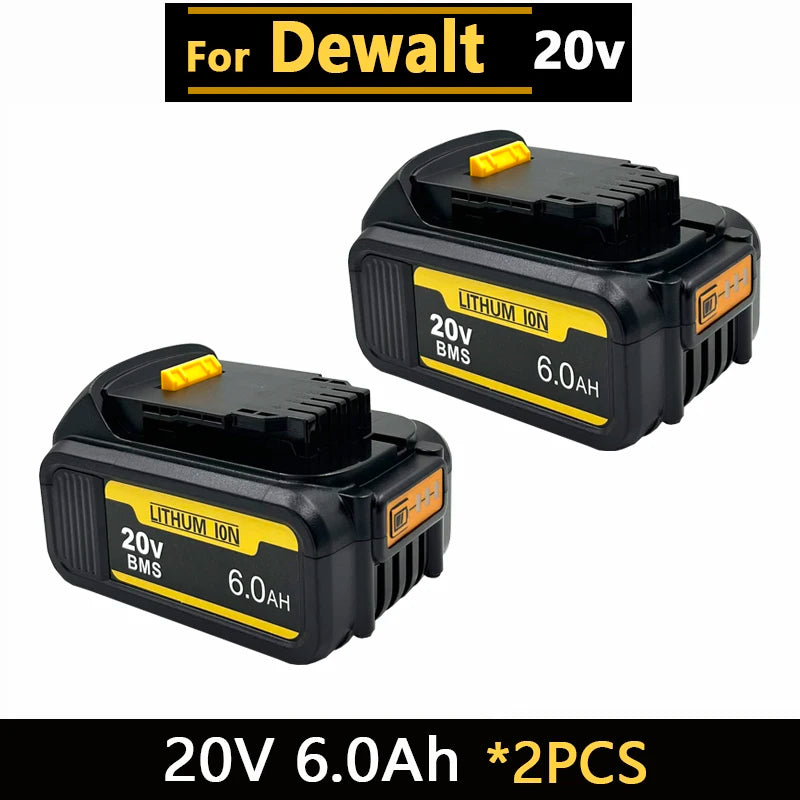 Original 20V for DeWalt battery 6Ah/12Ah   replaces  DCB200 DCF860 Dcd796 DCG406 DCF880 DCF512 DCD805